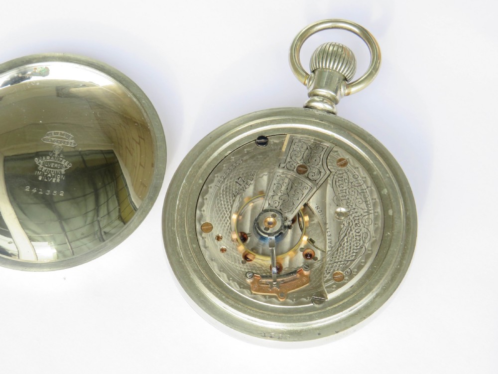 Antique Waltham pocket watch, 1912 View III