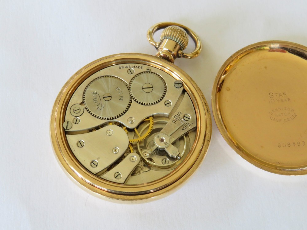 1930s Limit No 2 pocket watch and chain View V