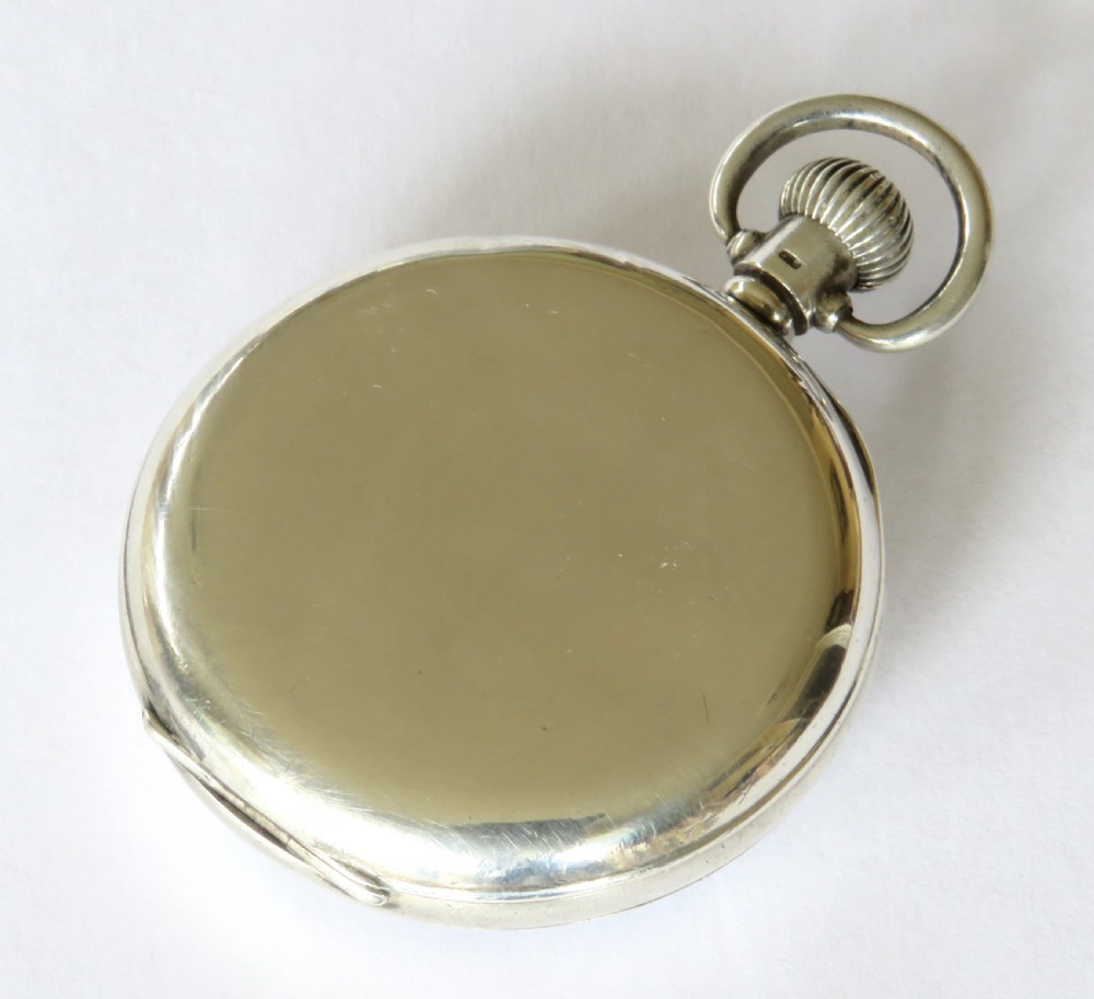 Silver Smiths pocket watch for J W Benson, 1952 View V