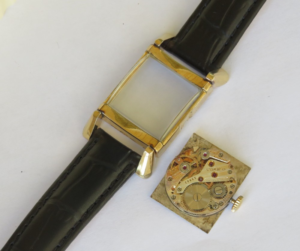 Gents 1950s Paul Buhré wrist watch View IV