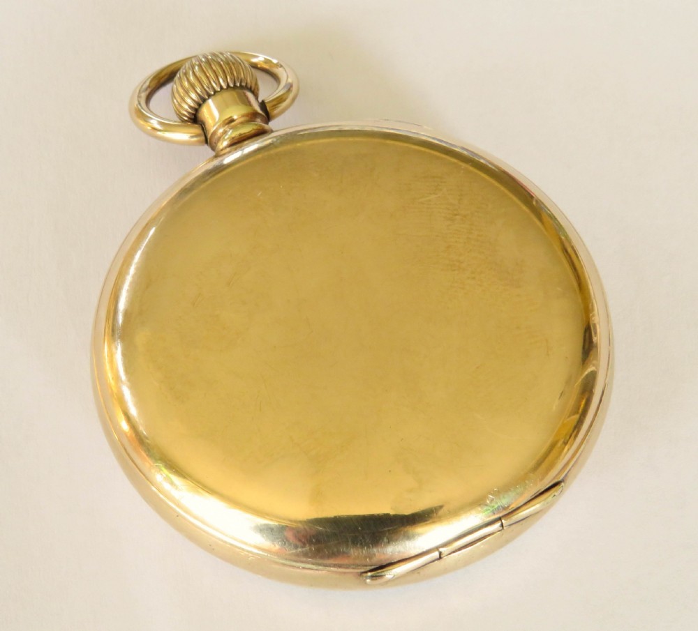 Antique Waltham Traveler pocket watch, 1902 View VI