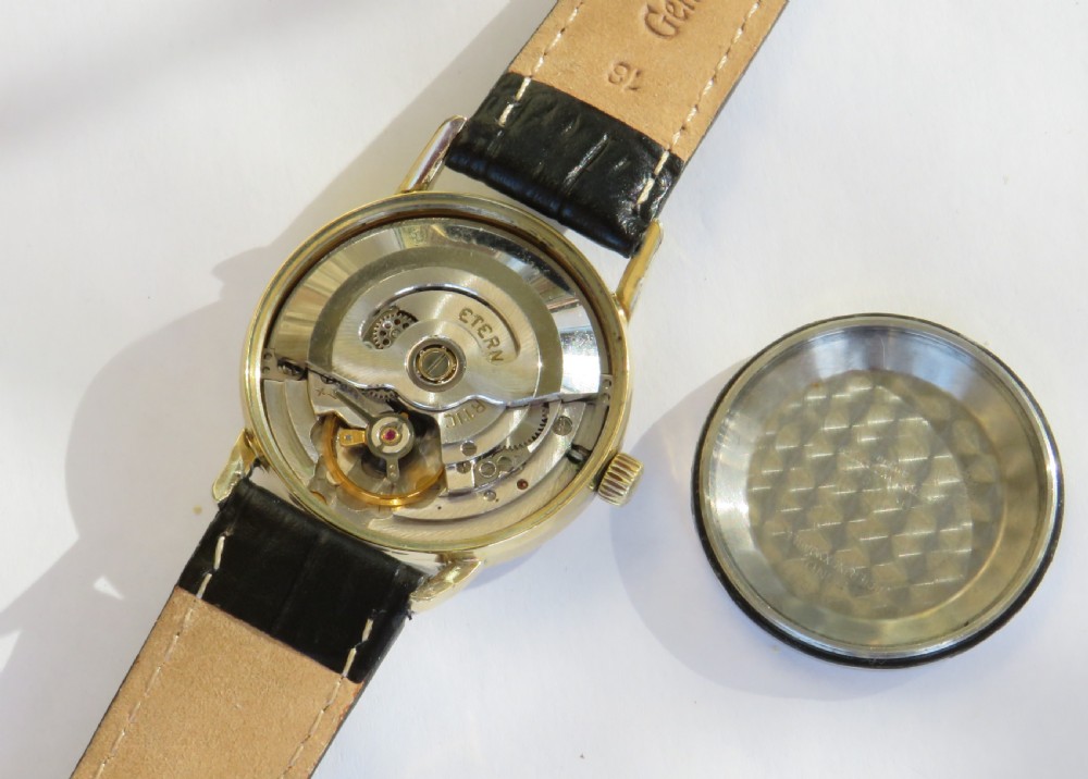 Gents Eterna-Matic automatic wrist watch, 1957 View II