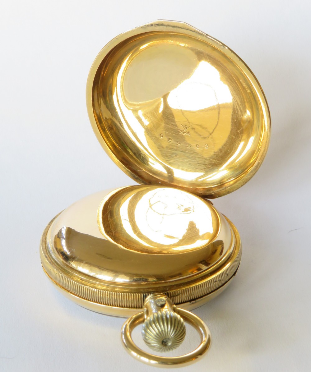 Antique Waltham Sterling pocket watch, 1878 View III