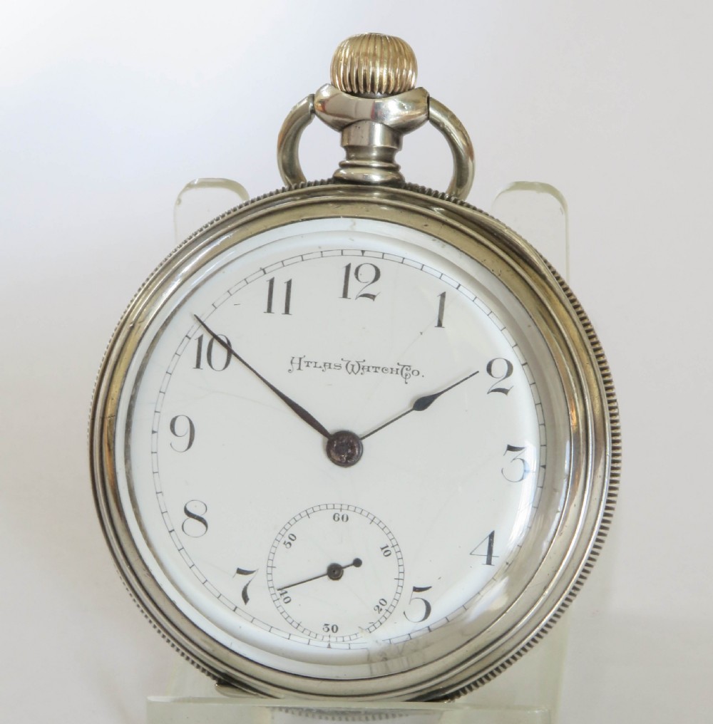 Antique Atlas Watch Co pocket watch, Elgin, 1898