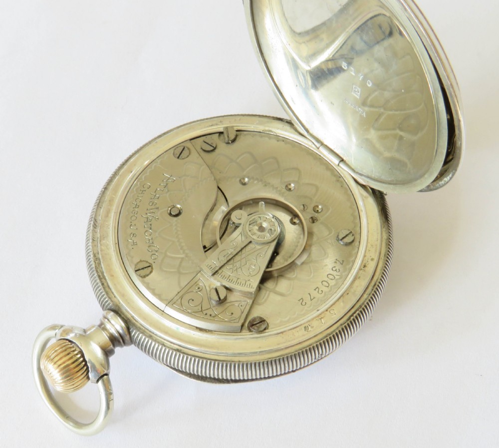Antique Atlas Watch Co pocket watch, Elgin, 1898 View IV