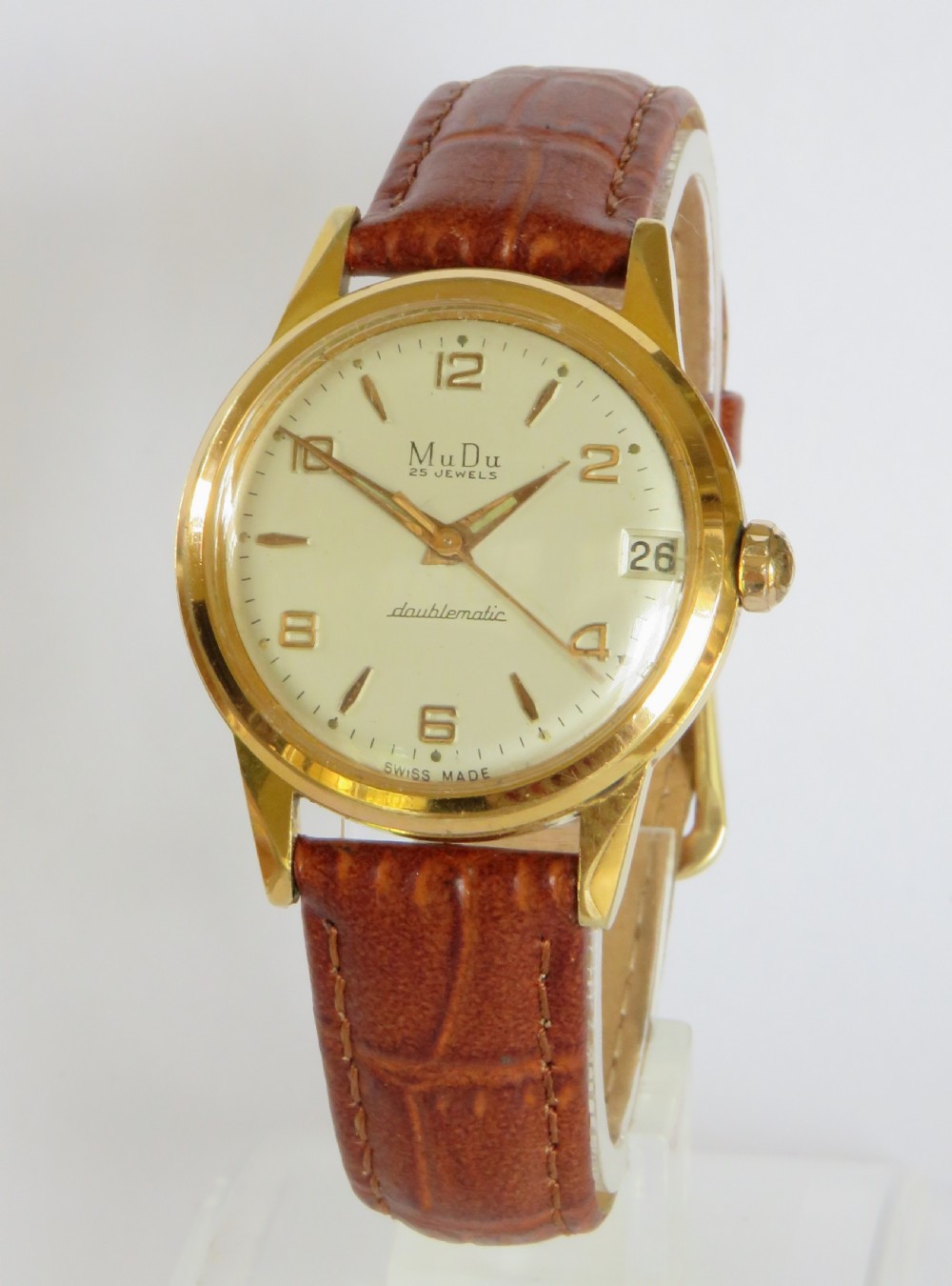 Gents 1950s MuDu automatic wrist watch