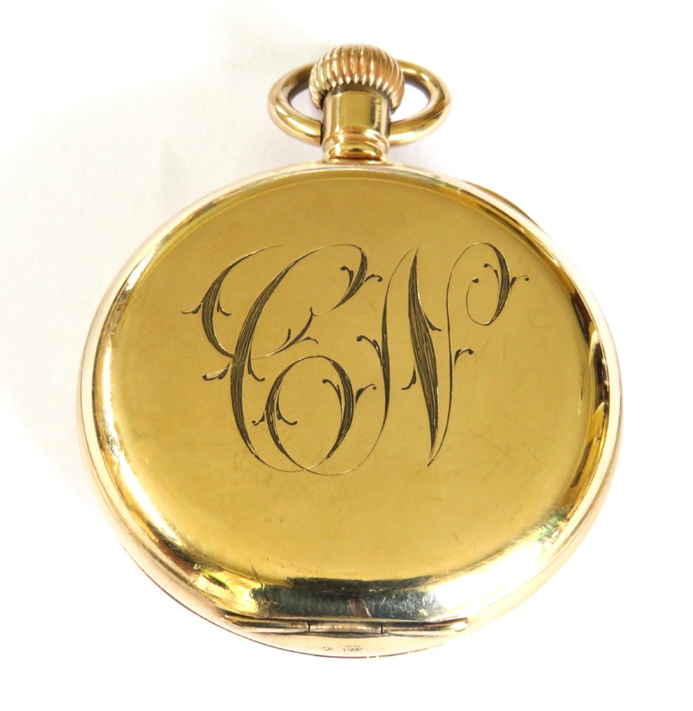 Antique 1920s Lonville pocket watch View V