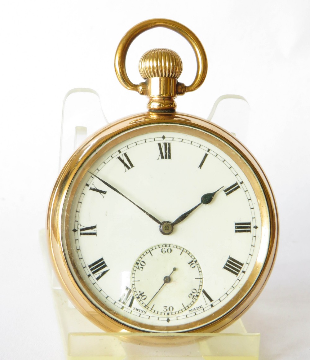 1930s Herald pocket watch and chain View IV