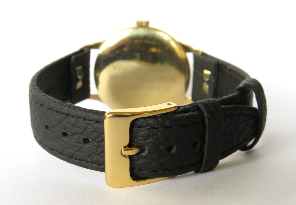 Gents 9ct gold Tudor wrist watch, 1957 View IV