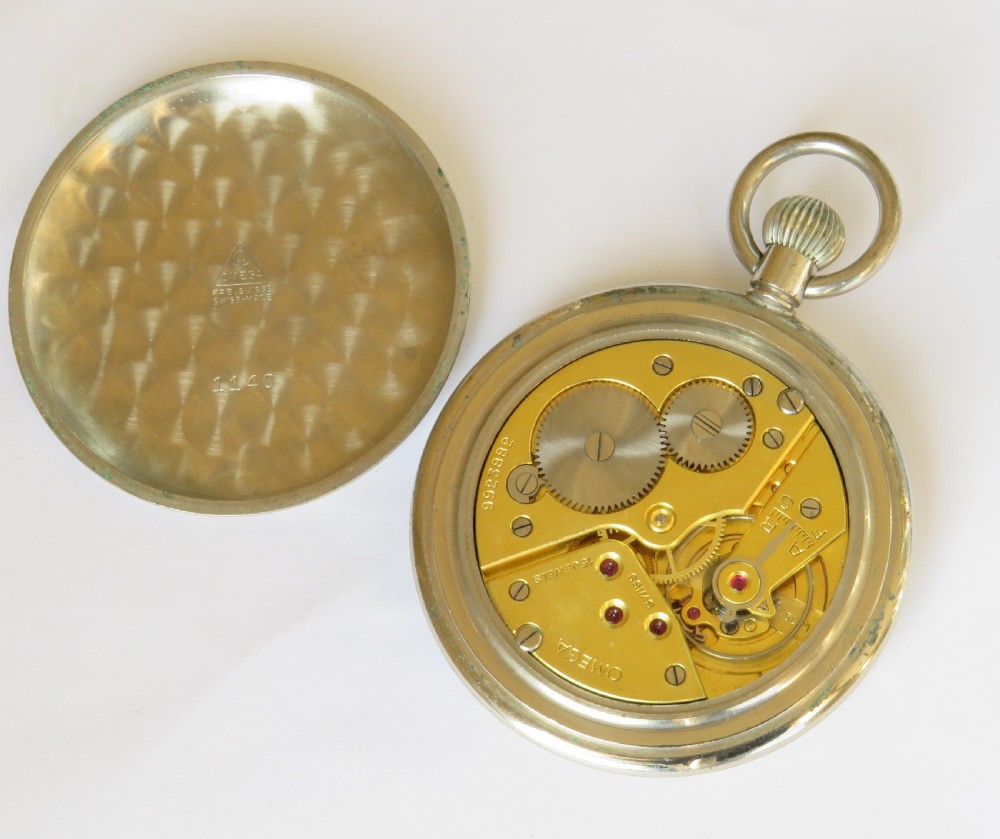 Omega military pocket watch, 1943 View III