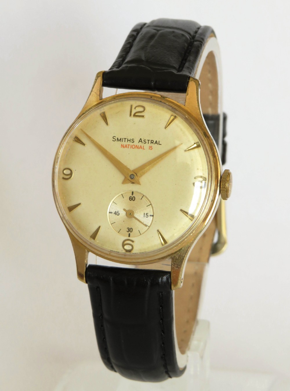 Gents 1960s Smiths Astral National 15 wrist watch