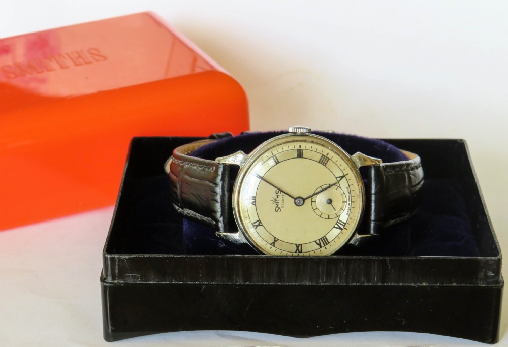 Gents Smiths De Luxe wrist watch, c1951