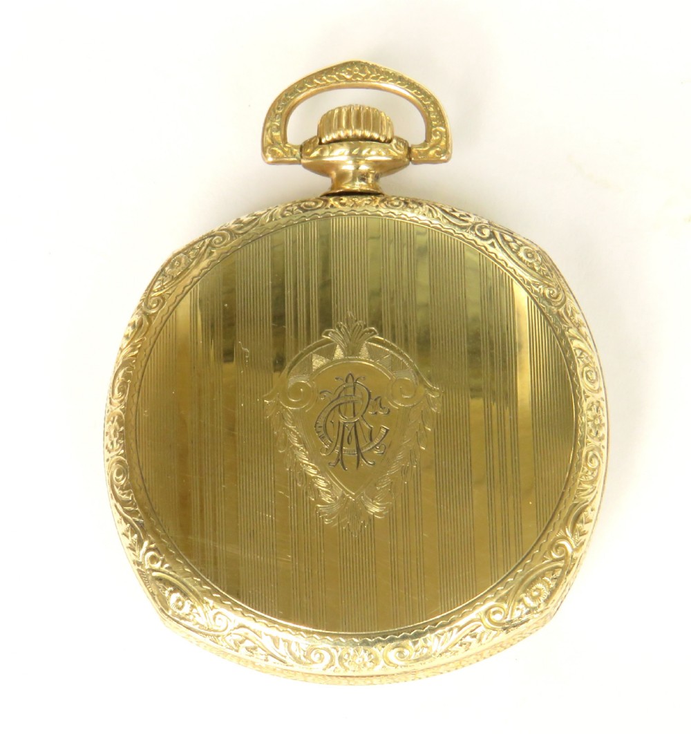1930s Thomas Russell & Son Premier pocket watch View IV