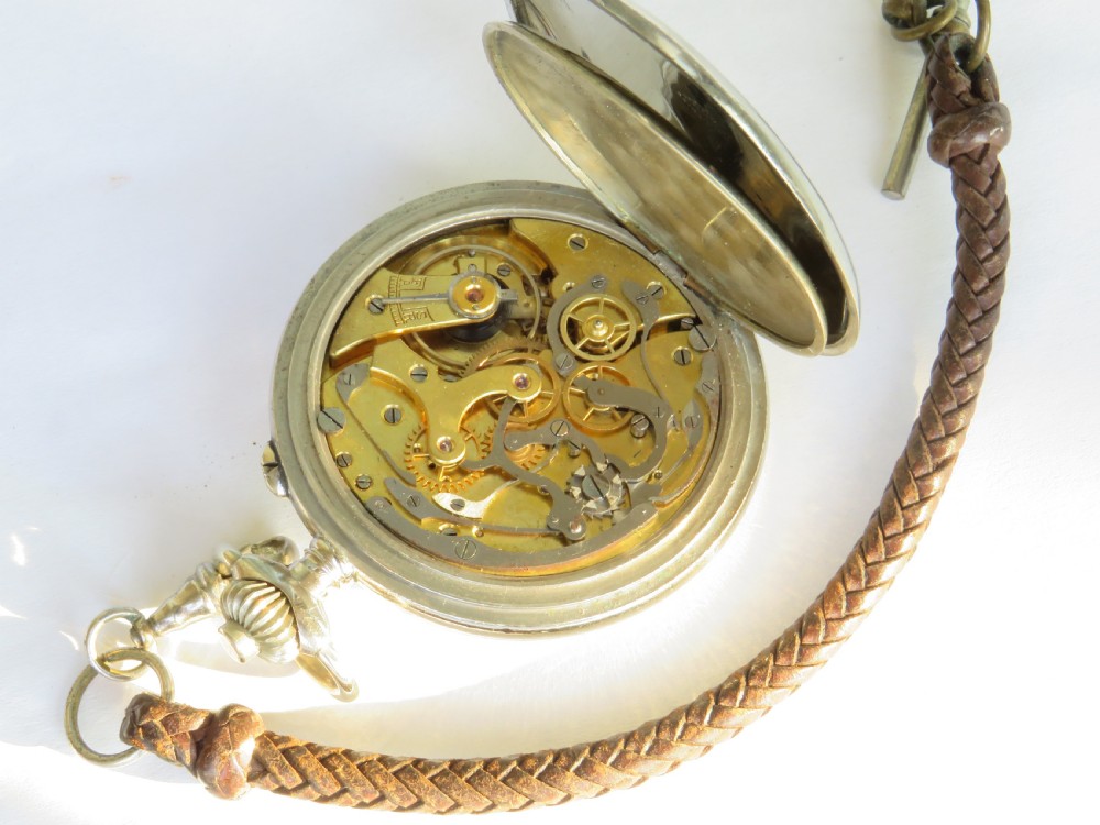 1940s motor car time trials pocket watch chrono View III