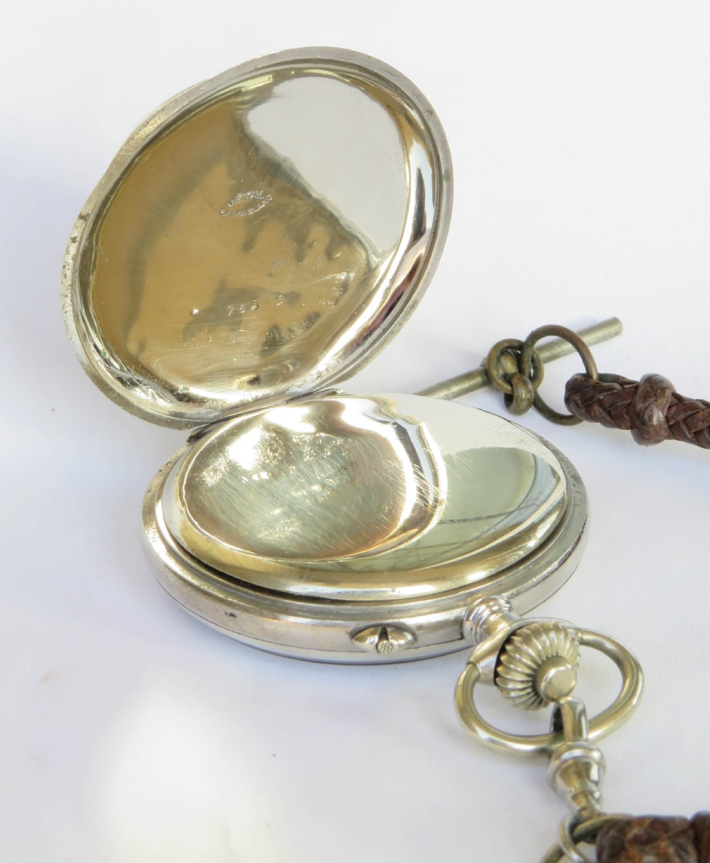 1940s motor car time trials pocket watch chrono View IV