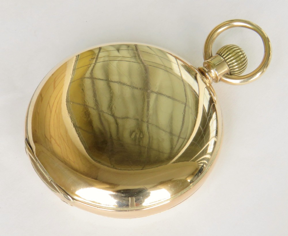 Antique Waltham full hunter pocket watch, 1890s View V