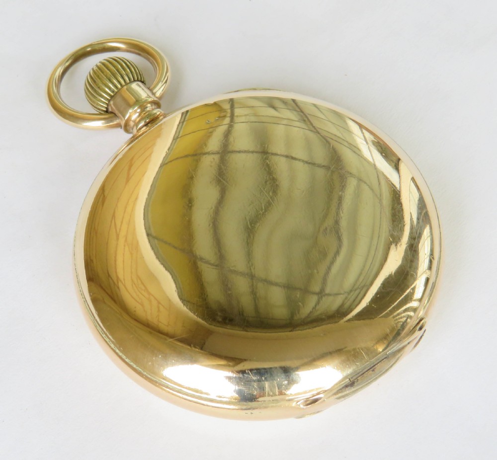Antique Waltham full hunter pocket watch, 1890s View VI
