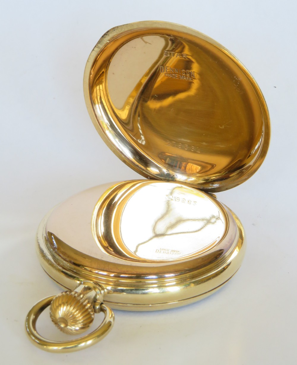 1930s Tavannes 3 Rambler pocket watch, super condition View III
