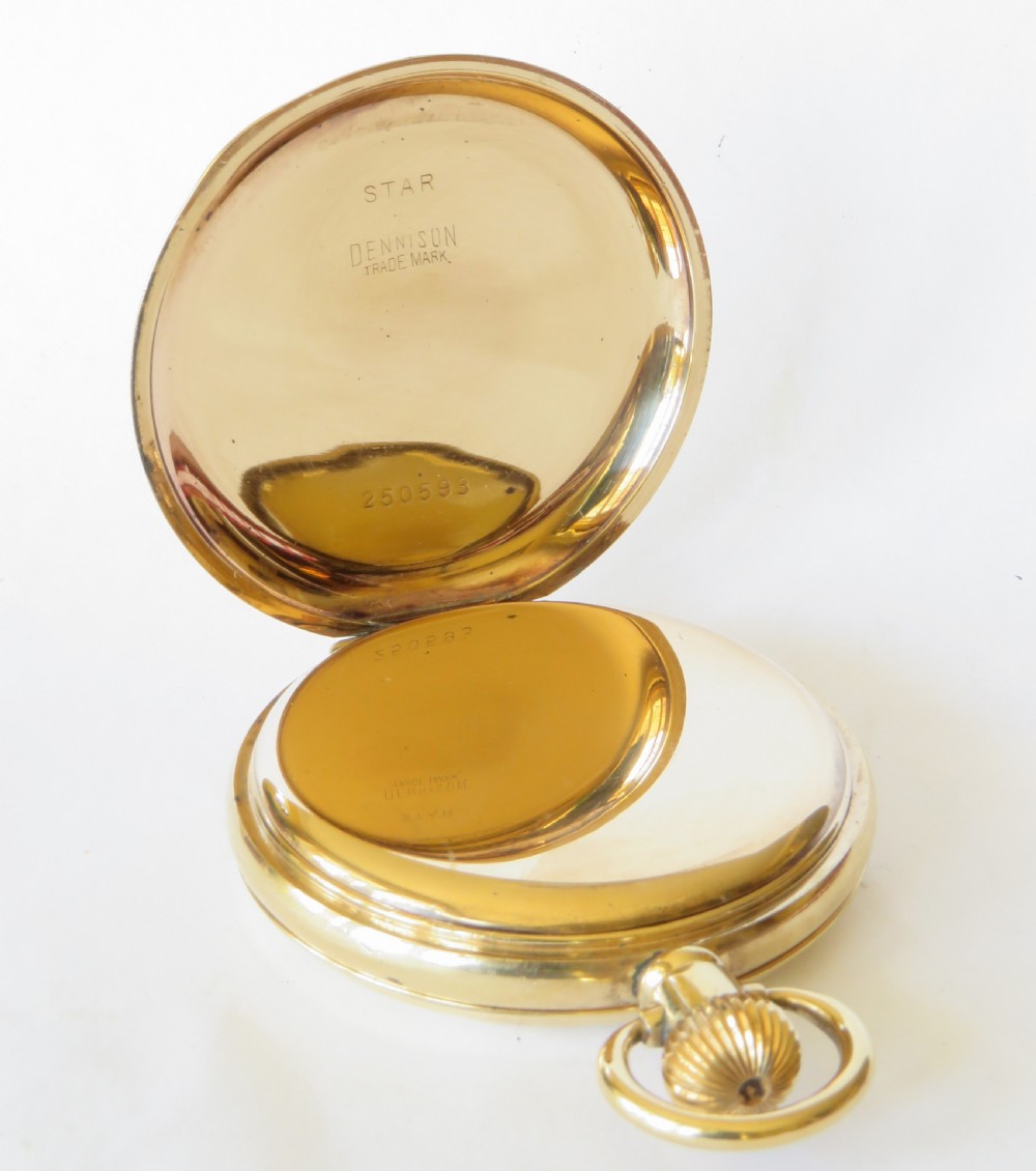 Antique Cyma full hunter pocket watch, super condition View III