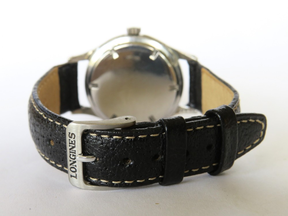 Gents Longines wrist watch, 1950 View III