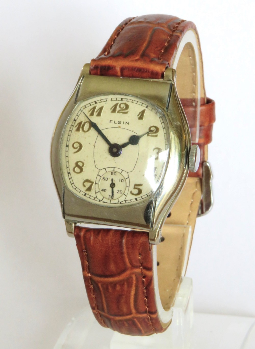 Mid-size Elgin gold filled wrist watch, 1931