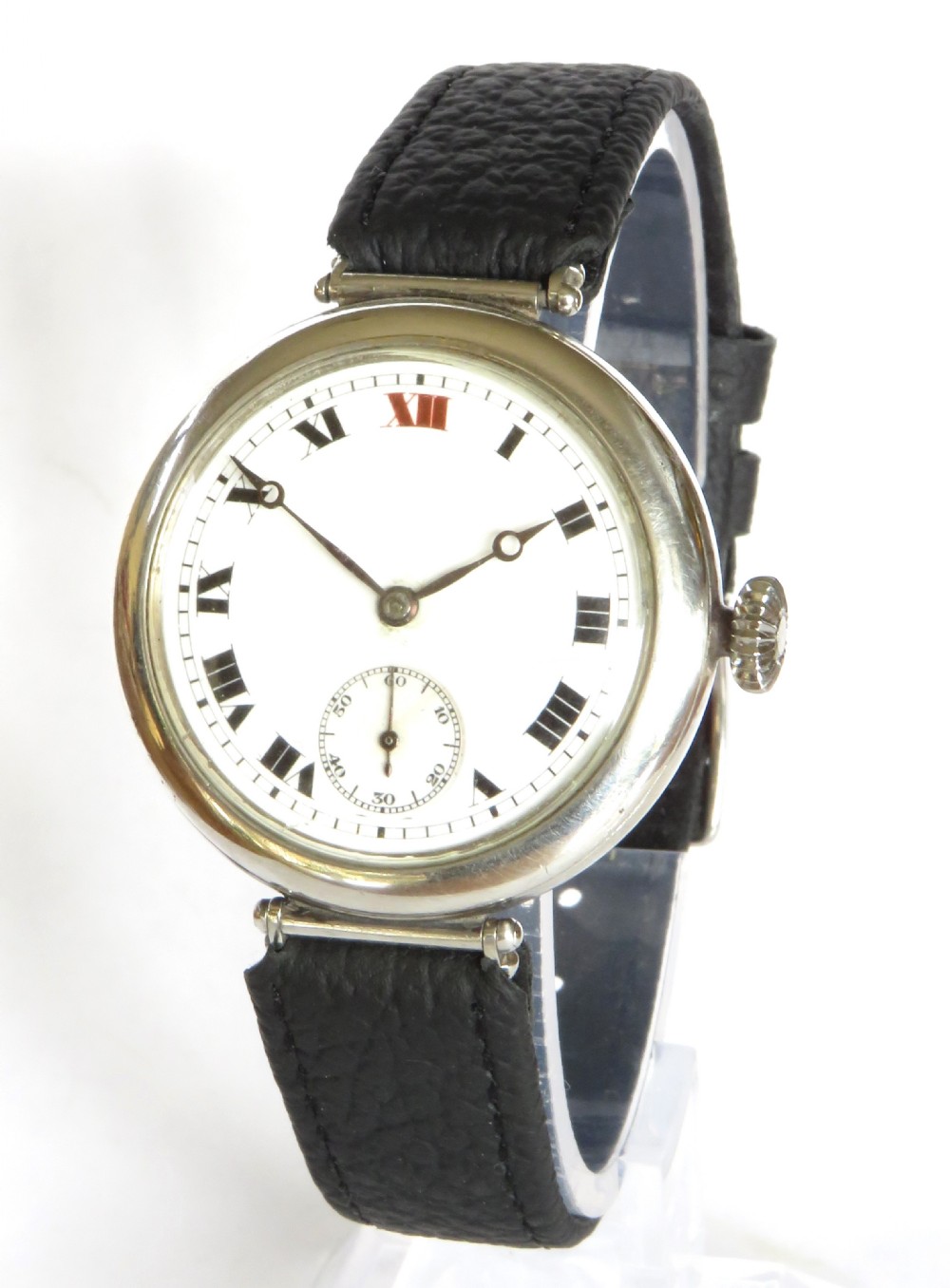 Gents silver Longines wrist watch, 1929