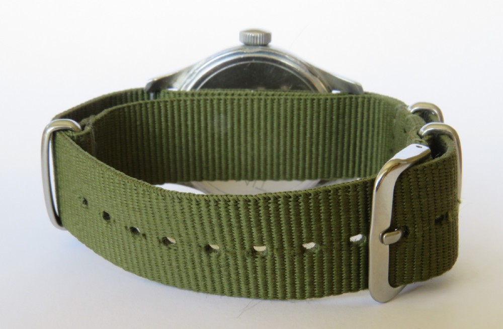 Gents 1940s Timor WWW military wrist watch View IV