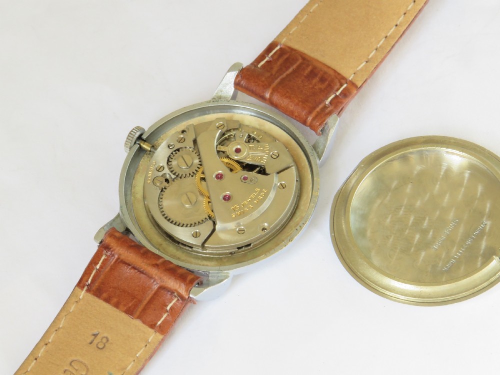 Gents 1950s Yeoman wrist watch, super condition View IV