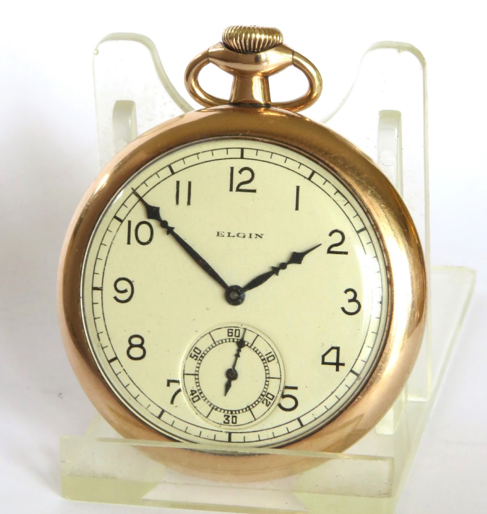 Antique Elgin pocket watch, 1924