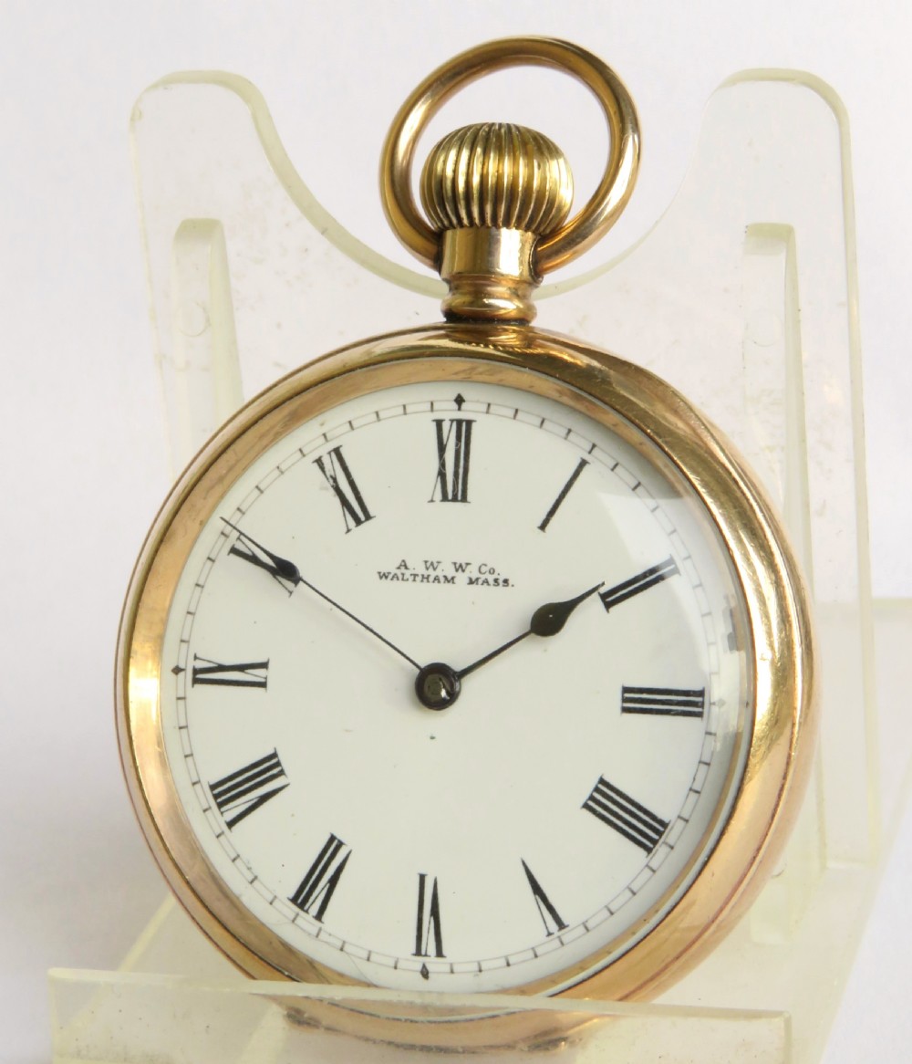 Antique Waltham Seaside fob watch, 1902