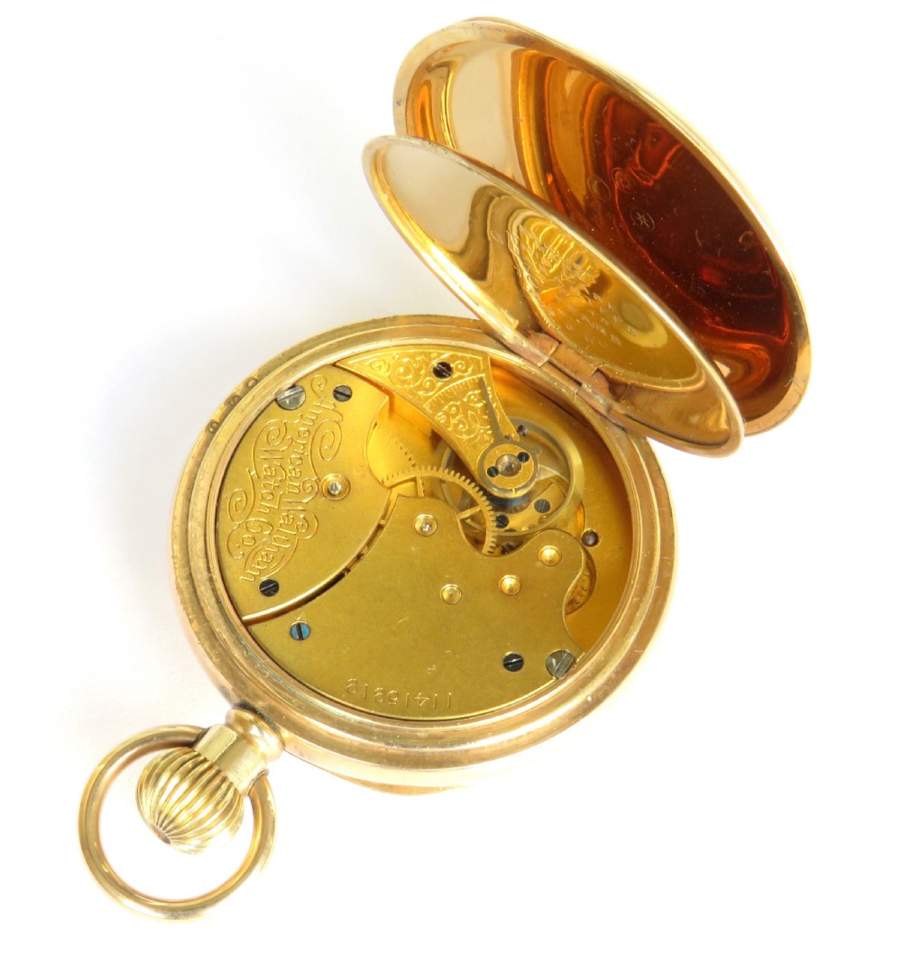 Antique Waltham Seaside fob watch, 1902 View IV