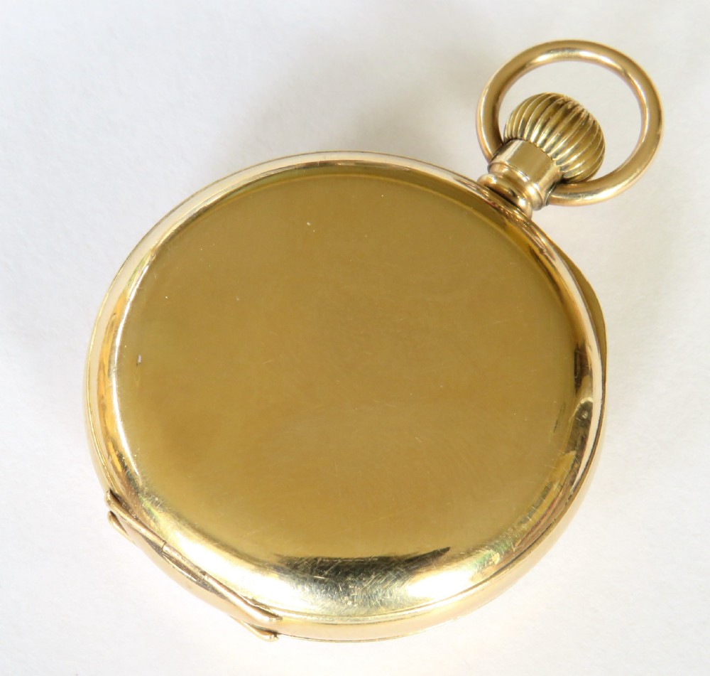 Antique Waltham Seaside fob watch, 1902 View V