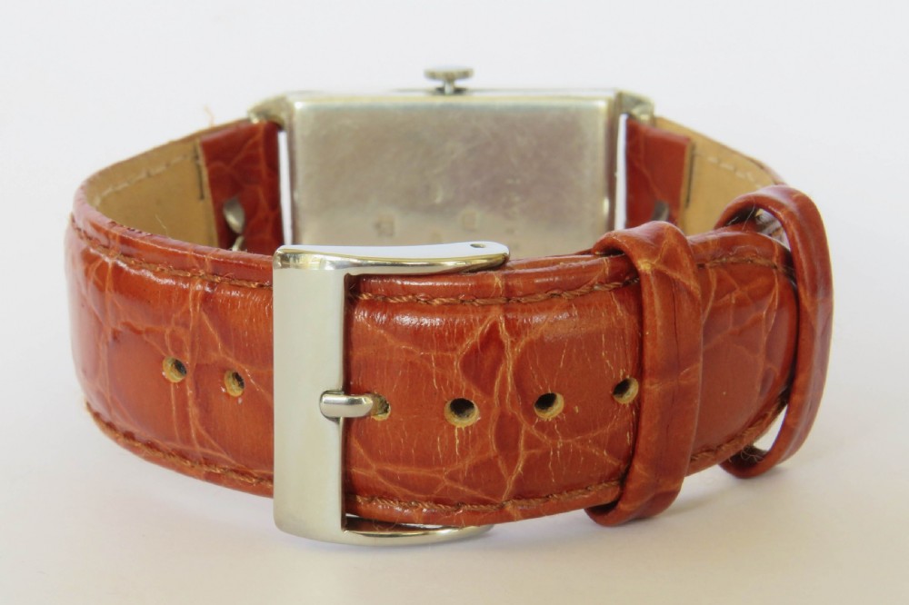 Gents silver wrist watch, 1927 View IV