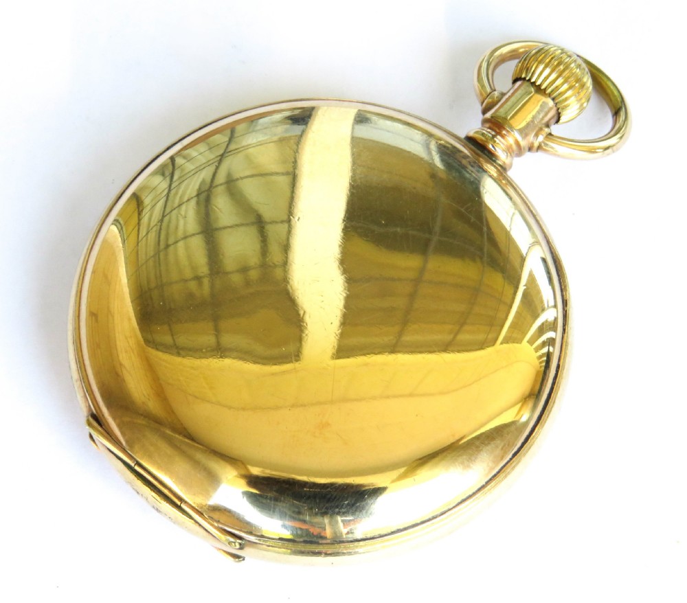 Antique full hunter pocket watch, 1926 View V