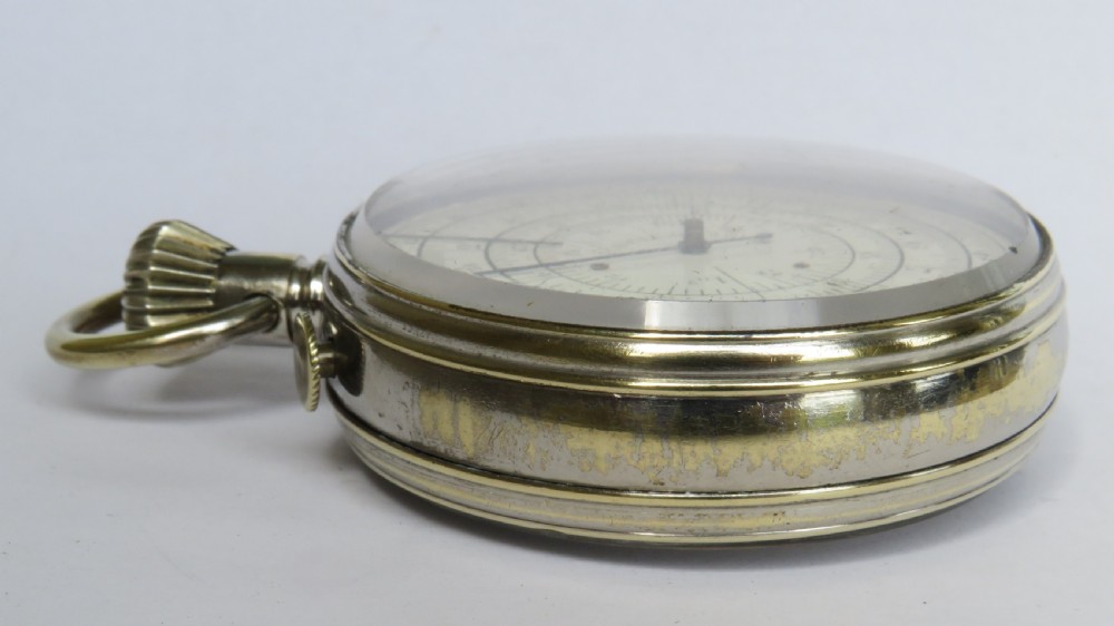 Antique pocket watch type slide rule/calculator, c1890 View III