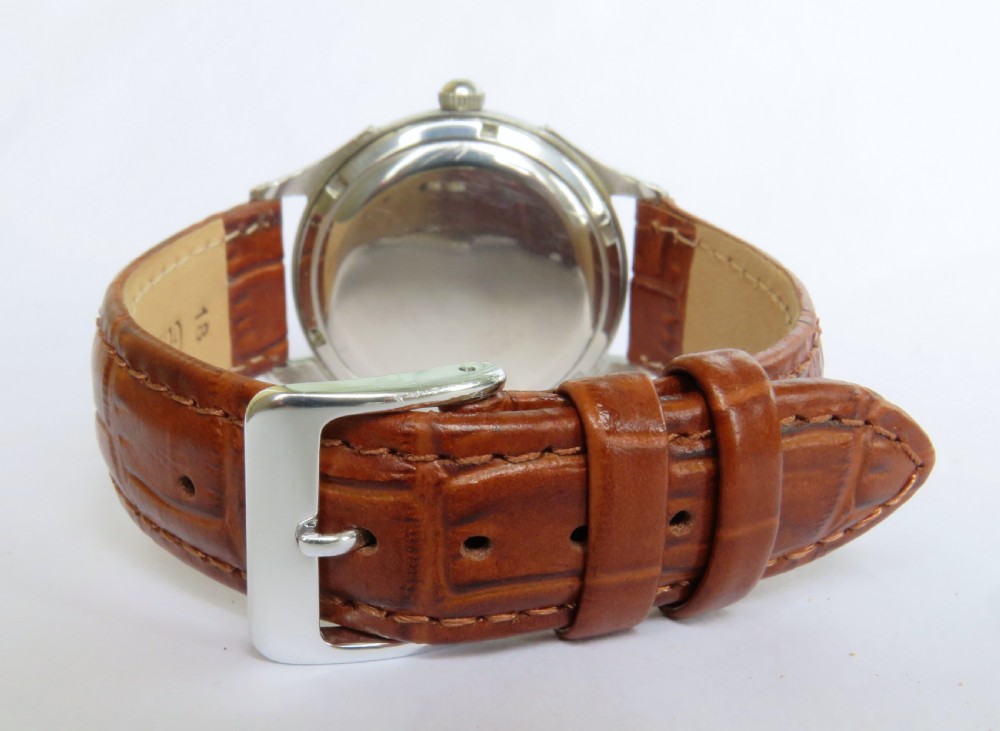 Gents Omega bumper automatic wrist watch, 1952 View V