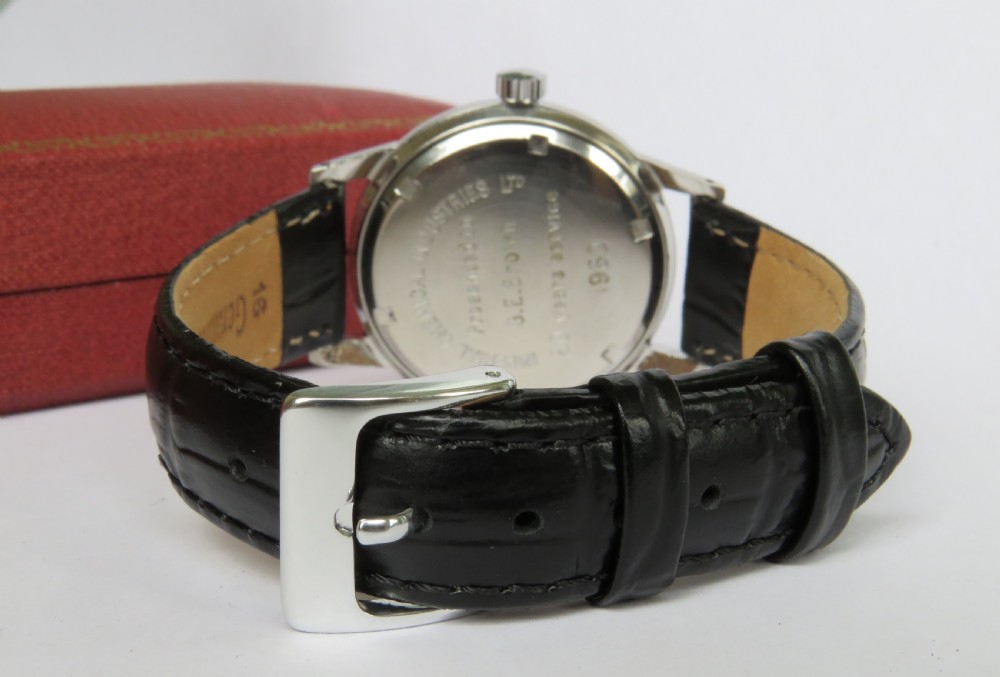 Gents boxed Garrard wrist watch, c1960 View V