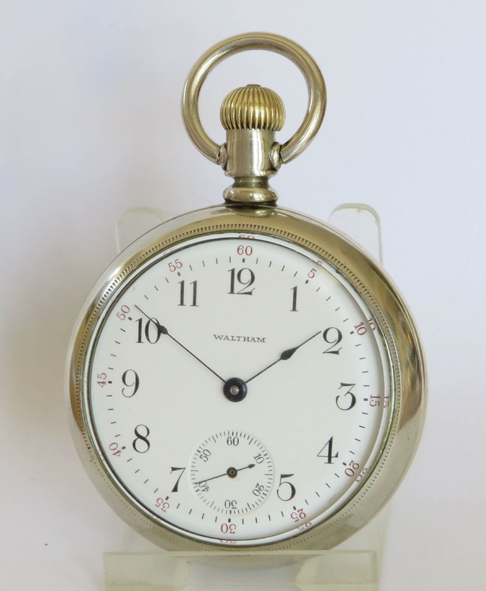 Antique Waltham pocket watch, 1913