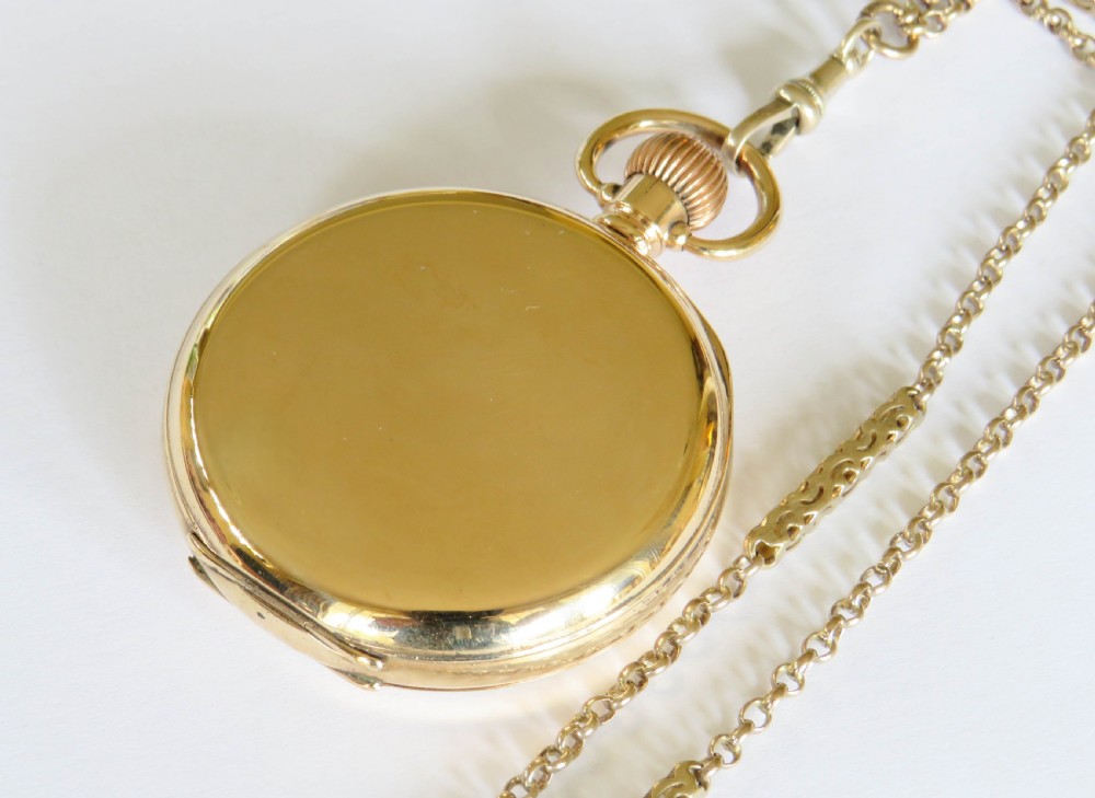 1930s pocket watch and chain View V