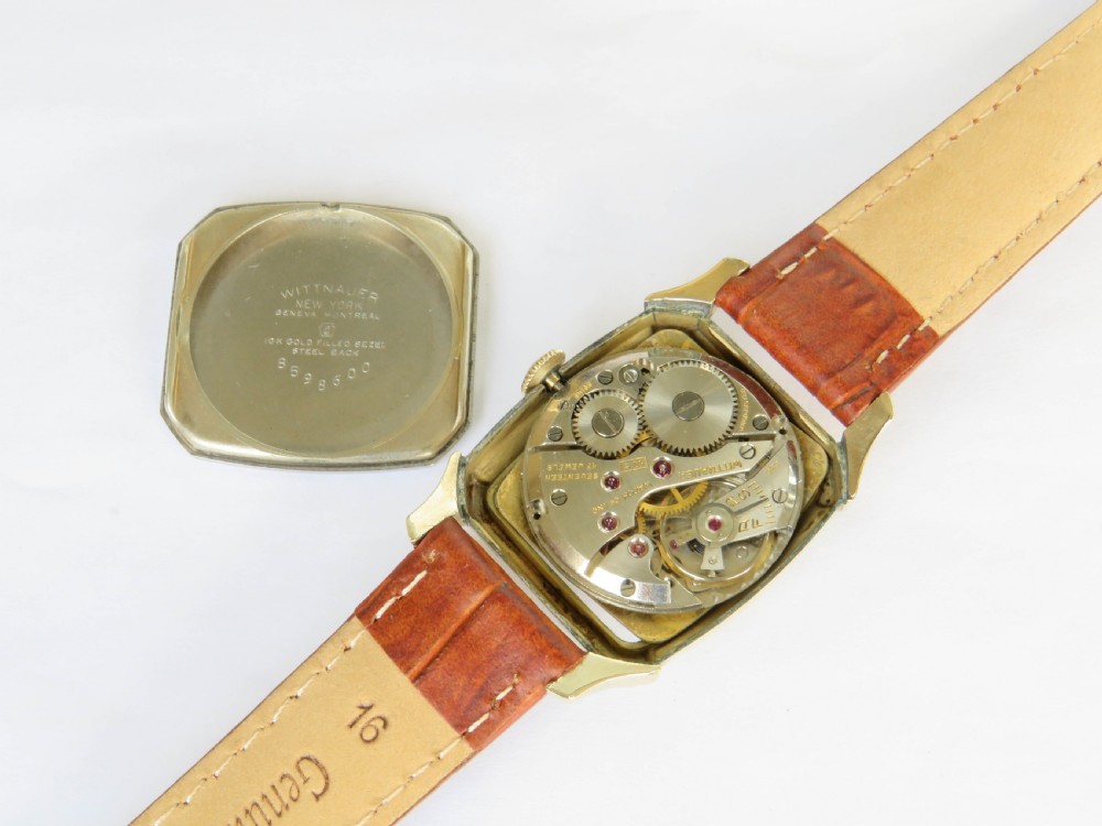 Mid-size 1950s Wittnauer wrist watch View III