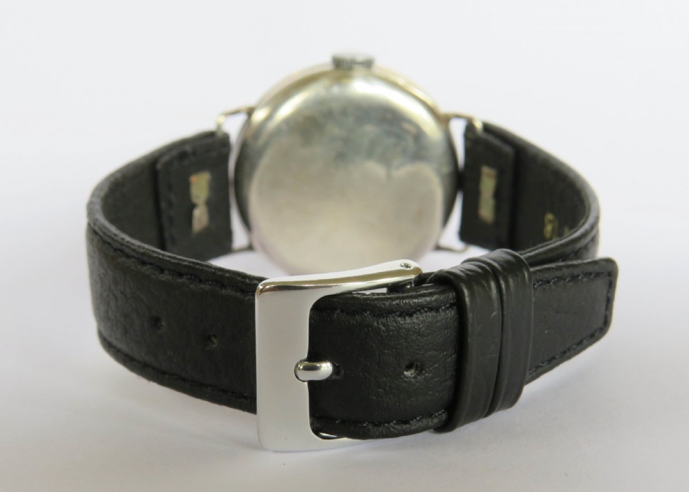 Antique silver trench watch, 1917 View VI