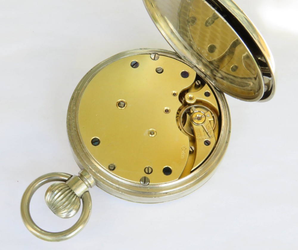 Antique Douard goliath pocket watch View IV