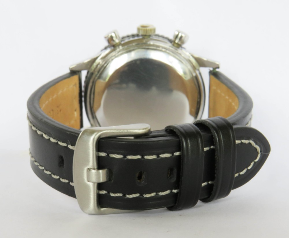 1960s Landeron diver’s style chronograph watch View IV