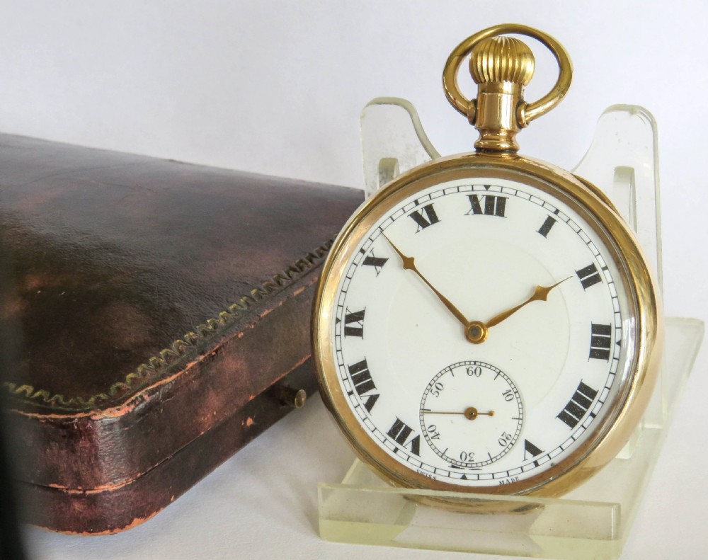 Antique 1920s Buren pocket watch