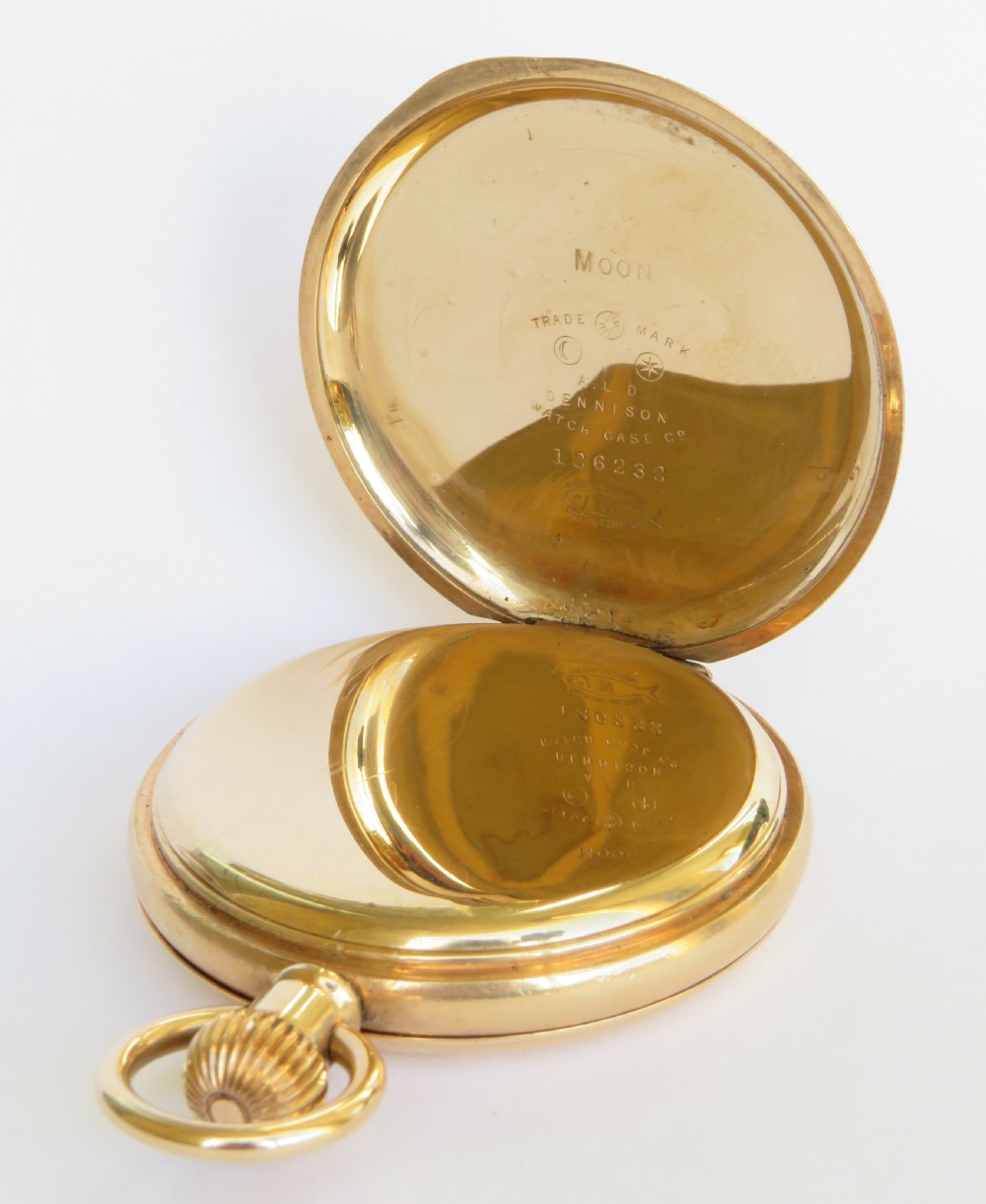 Antique Waltham Traveler full hunter pocket watch View II