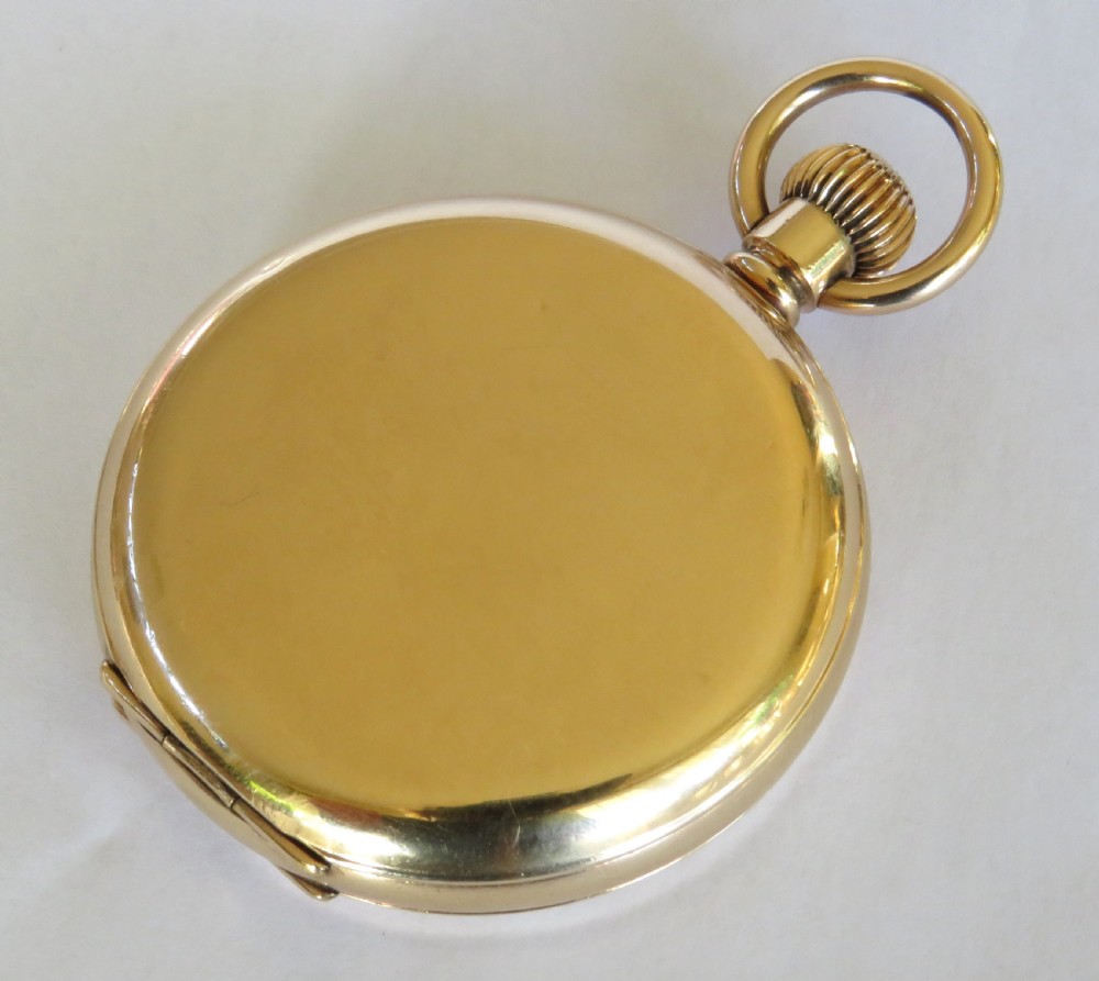 Antique Waltham Traveler full hunter pocket watch View IV