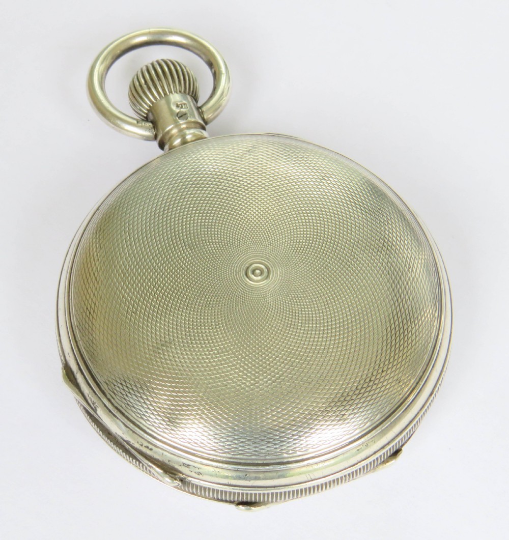 Antique Waltham full hunter pocket watch, 1892 View VI