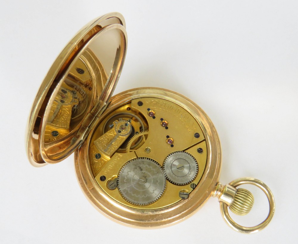 Antique Waltham full hunter pocket watch View IV