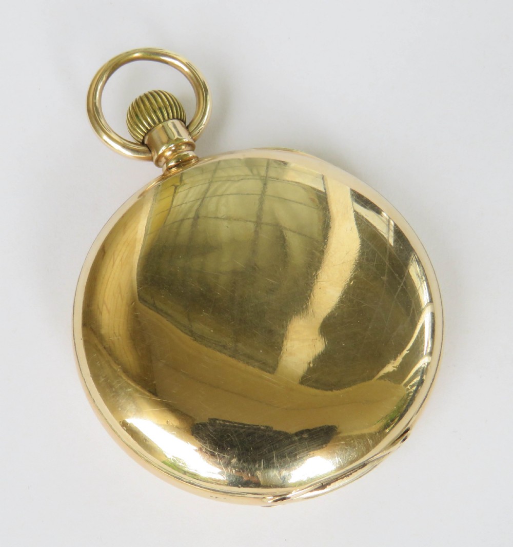 Antique Waltham full hunter pocket watch View VI