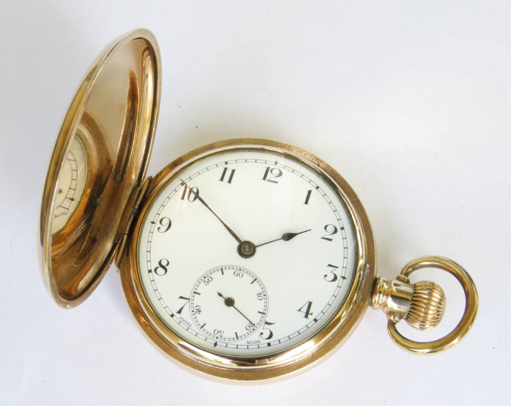 Antique Criterion full hunter pocket watch View II